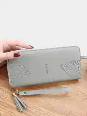 Мятный женский кошелек, экокожа