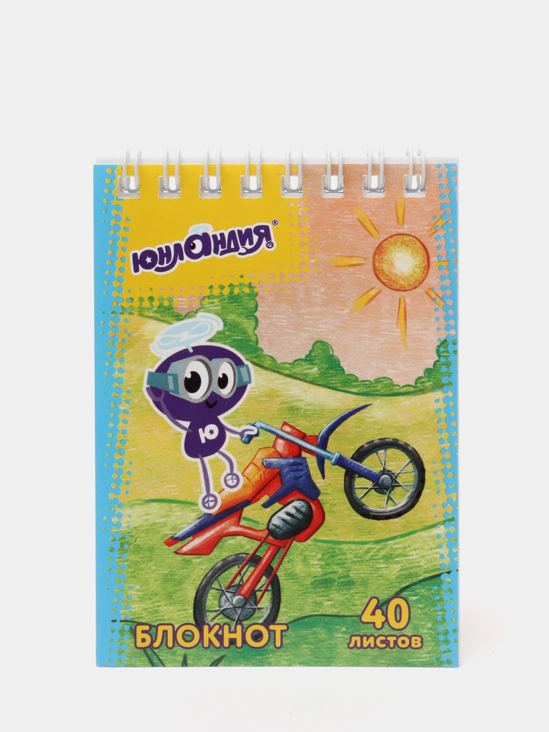 Блокнот в клетку, А7, 40 л