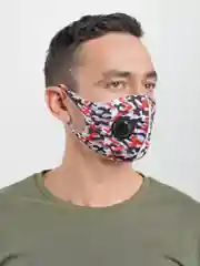 Золотой маска защитная с дыхательным клапаном многоразовая