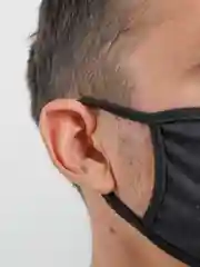 Многоразовая двуслойная тканевая маска Улыбка с зубами