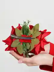Вишнёвый заколки ручной работы