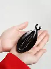 Коралловый заколки "краб"