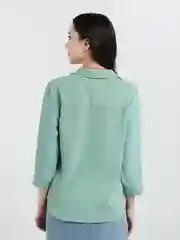 Зеленый рубашка женская Suzanna
