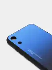 Серый градиентный чехол из закалённого стекла для Huawei Honor Play 8A / Enjoy 8A