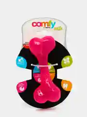 Розовый игрушка для собак COMFY Косточка для собак с ароматом мяты, разных цветов и размеров