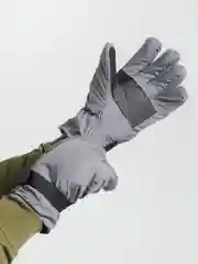 Серый металлик перчатки зимние горнолыжные унисекс