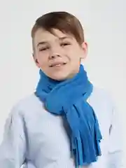 Голубой микита / Шарф флисовый/зимний/детский/снуд зимний/снуд