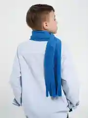 Голубой микита / Шарф флисовый/зимний/детский/снуд зимний/снуд