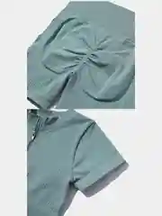 Белый бесшовный женский спортивный костюм