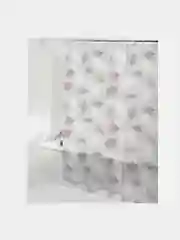 Белый штора для ванны