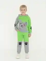 Лайм костюм детский (Свитшот + брюки)