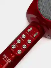 Красный беспроводной караоке микрофон WSTER WS 1816