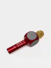 Красный беспроводной караоке микрофон WSTER WS 1816