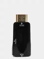 Кабель адаптер переходник VGA-HDMI + AUX 3.5 jack