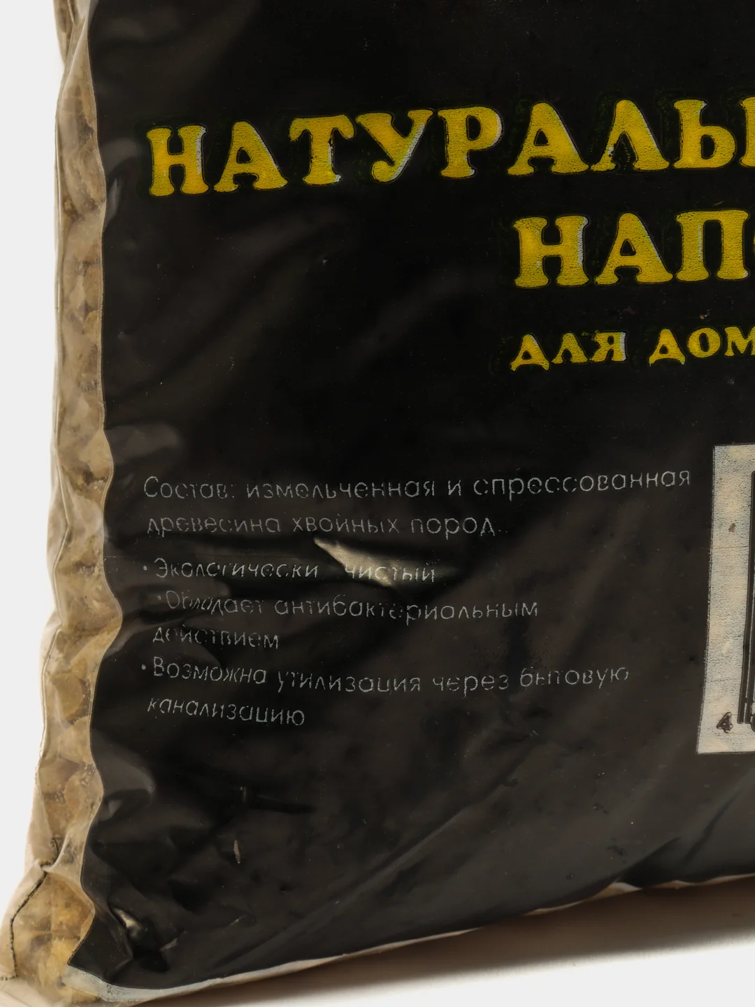 Натуральный древесный наполнитель "Тиомоша, 4 л