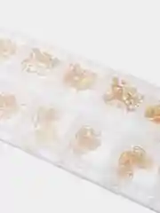 Белый декор для дизайна ногтей и маникюра