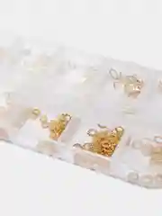 Черный декор для дизайна ногтей и маникюра