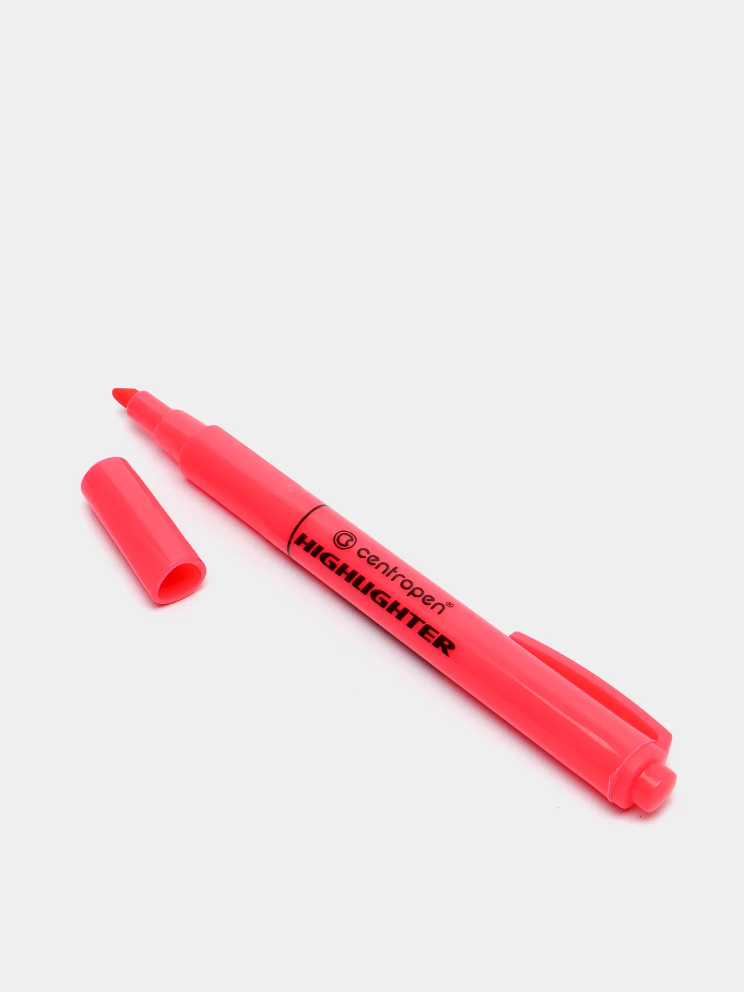 Текстовыделитель красный, Centropen