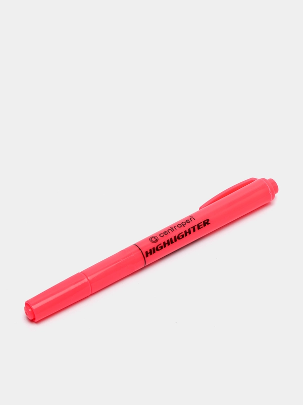 Текстовыделитель красный, Centropen