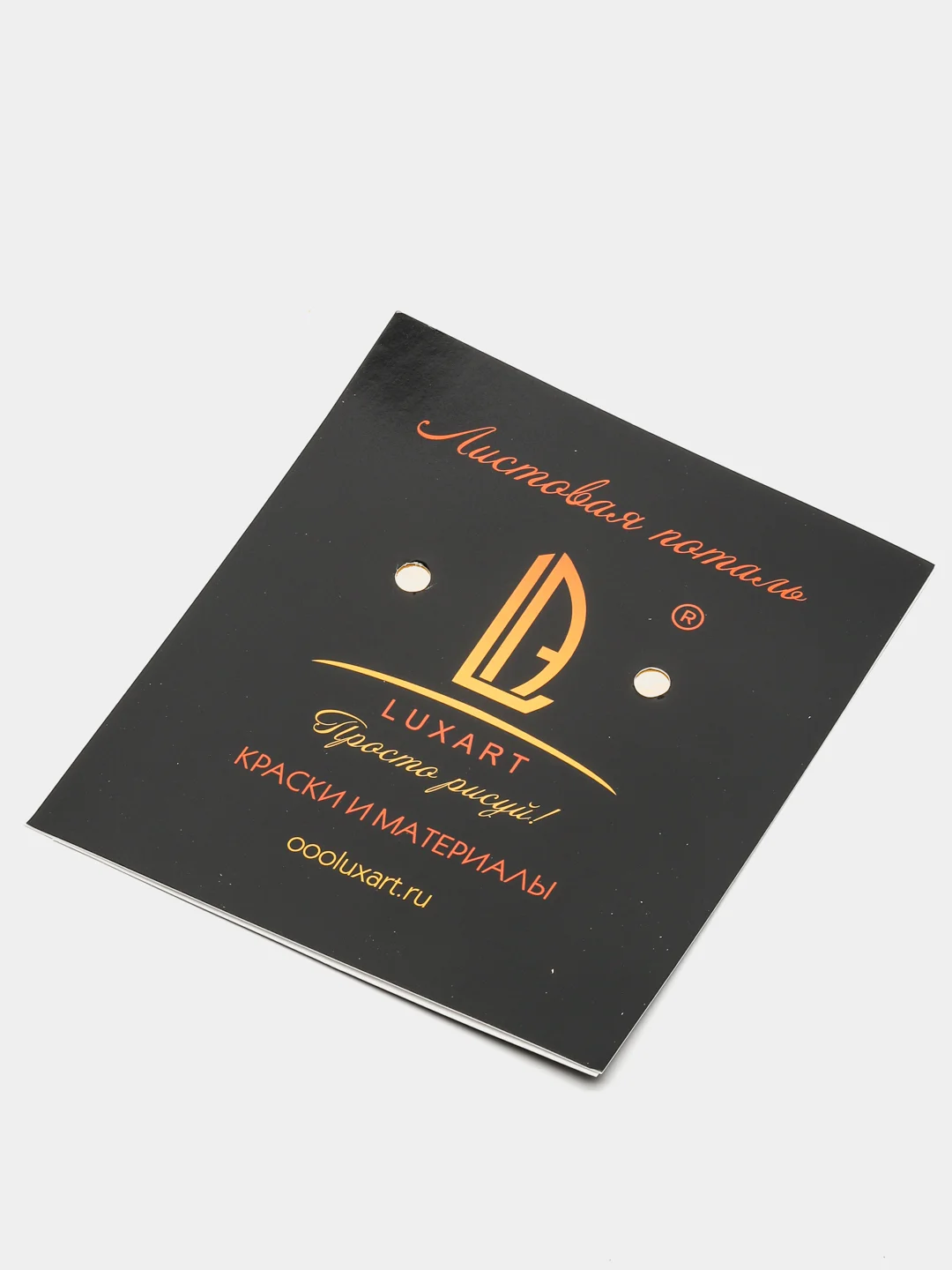 Набор листовой потали Luxart Deco Potal "Золото светлое, 24 карат", 10 листов