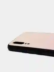 Белый градиентный чехол из закалённого стекла для Huawei P20