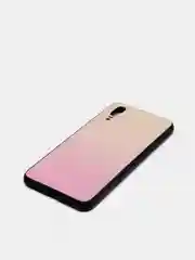 Белый градиентный чехол из закалённого стекла для Huawei P20