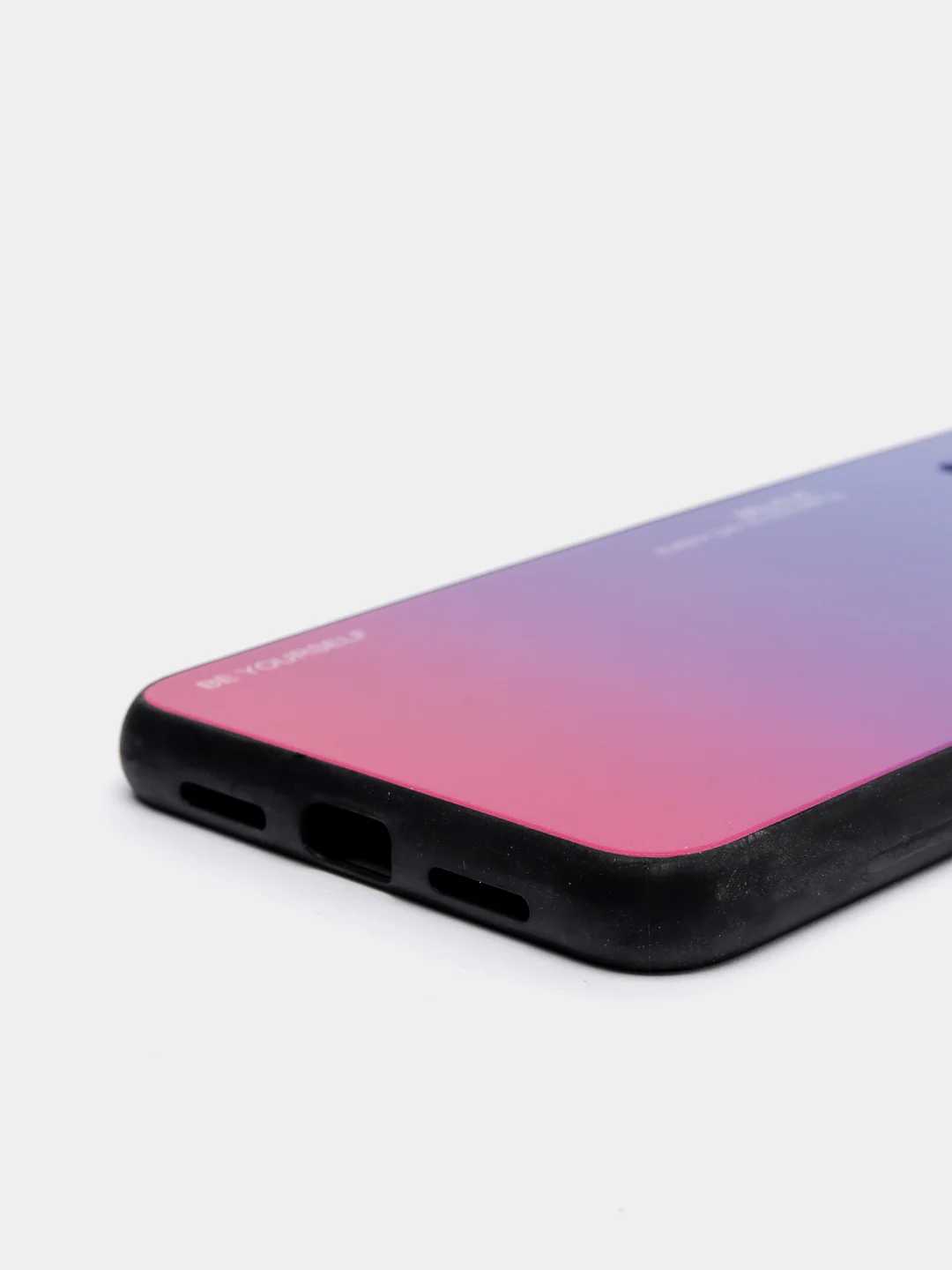 Серый градиентный чехол из закалённого стекла для Huawei P20