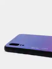 Серый градиентный чехол из закалённого стекла для Huawei P20