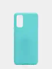 Бирюзовый чехол силиконовый на Samsung S20 / S11