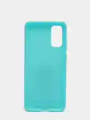 Бирюзовый чехол силиконовый на Samsung S20 / S11