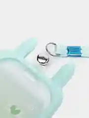 Мятный бейдж с лентой
