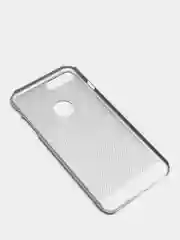 Серебряный iphone 7+ / 8 Plus чехол пластиковый с перфорацией