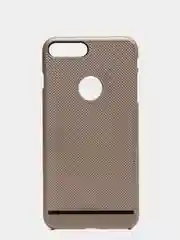 Золотой iphone 7+ / 8 Plus чехол пластиковый с перфорацией