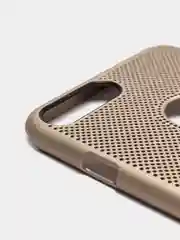 Золотой iphone 7+ / 8 Plus чехол пластиковый с перфорацией