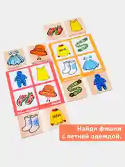Лото "Одежда", 24 детали