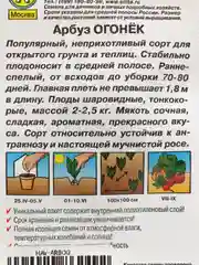 Арбуз "Огонек"
