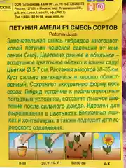 Петуния Амели (семена,цветы)