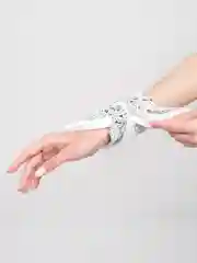 Белый бандана с классическим принтом,25 цветов