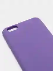 Фиолетовый яркий силиконовый чехол для iPhone, 14 цветов