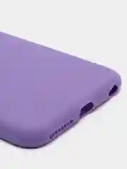 Фиолетовый яркий силиконовый чехол для iPhone, 14 цветов