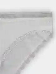 Белый трусы слипы женские, с кружевом, хлопок