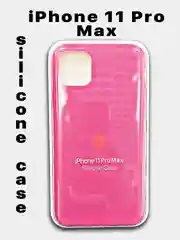 Марсала чехол-накладка iPhone 11 Pro Max Silicone Case