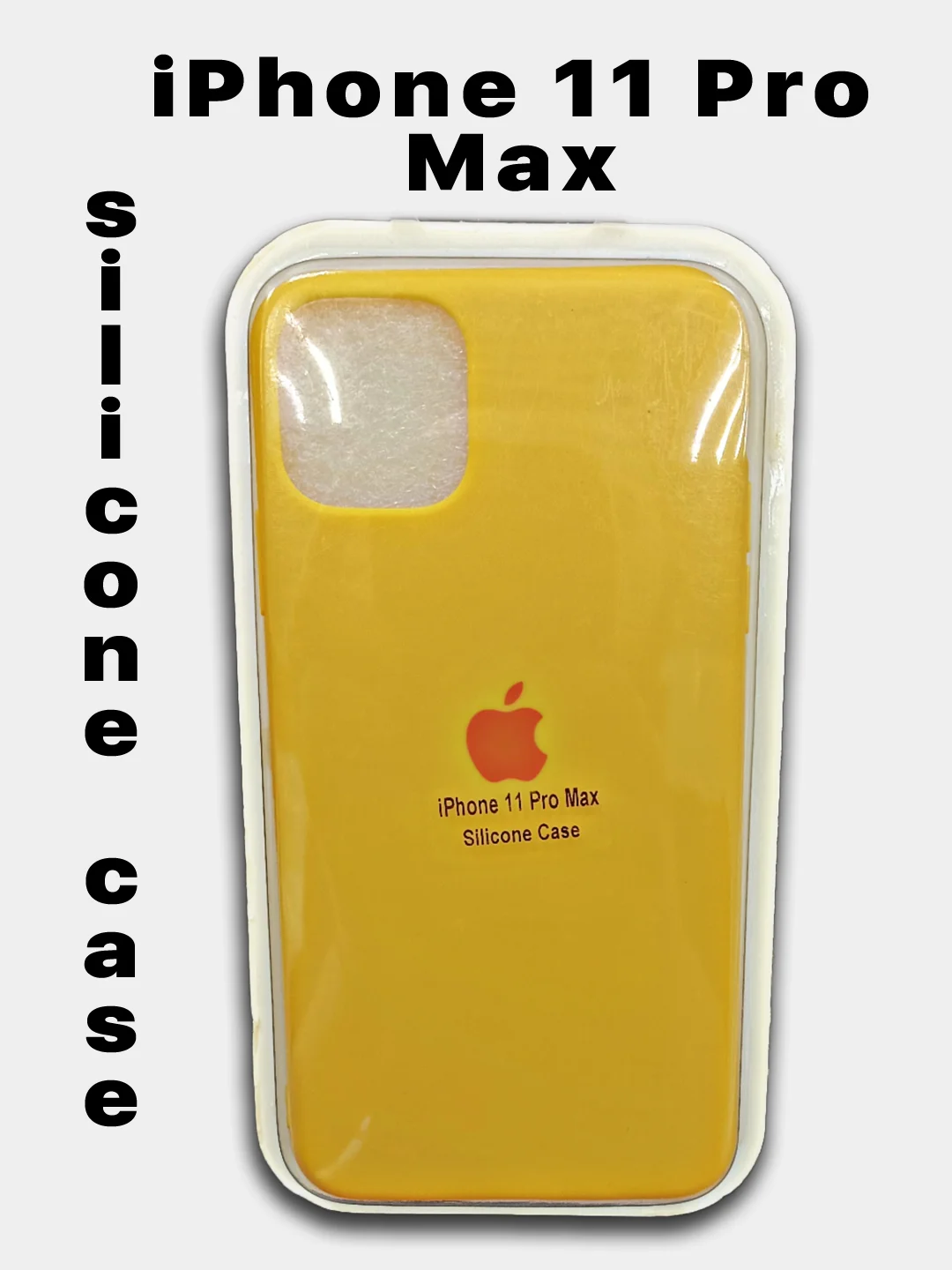 Лимонный чехол-накладка iPhone 11 Pro Max Silicone Case
