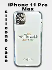 Прозрачный чехол-накладка iPhone 11 Pro Max Silicone Case