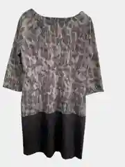 Платье женское, повседневное, ниже колен, для полных, Турция