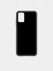 Черный чехол для Samsung A53, A02, A22, A21, A03S силиконовый с защитными краями
