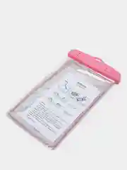 Розовый водонепроницаемый чехол для телефона