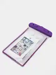 Фиолетовый водонепроницаемый чехол для телефона