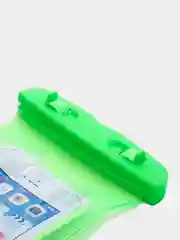 Зеленый водонепроницаемый чехол для телефона