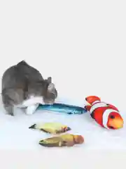 Игрушка для кошки с кошачьей мятой "Рыбка"